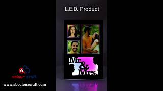 LED Box Mr & Mrs