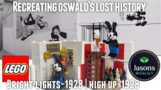 Recreating Oswald the Lucky Rabbit’s Lost History in Lego Part 11- Bright Lights and High Up