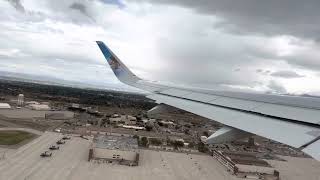 Frontier Airlines Airbus A320neo Departing Albuquerque KABQ