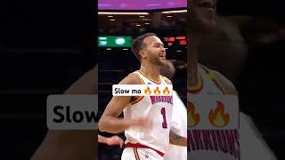 Kyle Anderson hit 3 Straight 3's 🫣🔥 #kyleanderson #slowmo #nbahighlightstoday