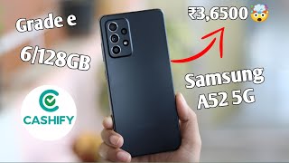 Samsung a52 5g from cashify super sale grade : E under 3,650 6/128gb #samsunga525g #unboxingarmy