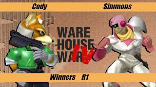 Warehouse War 4 - Top 64 WR1 - Nouns | Cody Schwab (Fox) vs Simmons (Falcon)