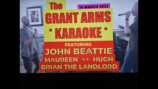 (Vol.18 No.02) - The GRANT ARMS - KARAOKE - GLASGOW (s/uk) - 19 MARCH 2022