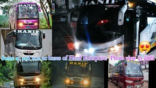 Hanif Enterprise ac and non ac buses . Photo view in 2021