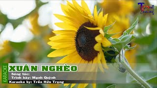 Xuân Nghèo - Mạnh Quỳnh Karaoke