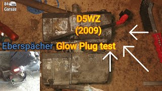 D5WZ Eberspächer (Eberspacher) glow plug test. Pakaitinimo žvakės tikrinimas. Lithuania