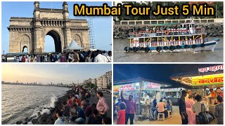 Mumbai Tour In Just 5 Minutes 😍 Don't Miss This Vlog