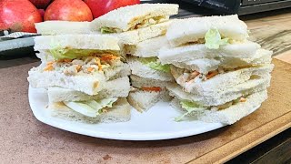 Cold Chicken Sandwich/Iftar recipes/Kerala Snacks Box