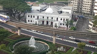 @explorerailchannel Watching Monorail at near Maharajalela Station Kampung Attap Chinatown KL