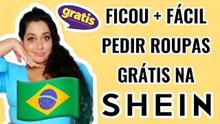 LINK NOS COMENTÁRIOS PRA CONSEGUIR ROUPAS GRÁTIS NA SHEIN PARTICIPANDO DO TESTE GRATUITO DO BRASIL