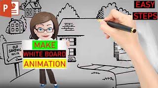 🎨How To Create Whiteboard Animation Videos⚡|| Create Whiteboard Animation Videos Without Videoscribe