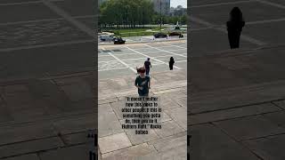 Yo Philly!! Rocky Steps. #shortvideo #shortsfeed #rocky #philadelphia #itsaphillything #shorts #fyp