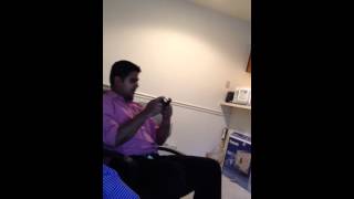 Murali playing mortal combat