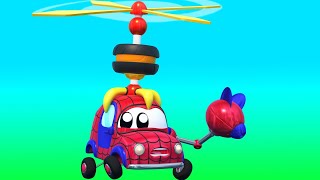 Un elicopter il salveaza pe micul Spiderman  | InventatTom camionul de tractari | Car City World App