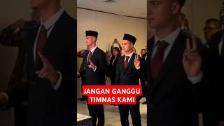 dukung sepenuh hati jika kamu rakyat Indonesia #shorts #janganganggutimnaskami #shortvideo