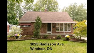 SOLD! | 3025 Radisson Ave, Windsor ON | $369,000