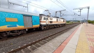 12472 Shri Mata Vaishno Devi Katra to Bandra Terminus Swaraj Express with (GZB/WAP-7:37299).