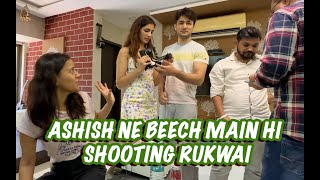 ASHISH ki wajah se NATASHA ka shoot beech main hi rokna pada I ASHISH BISHT I NATASHA SINGH