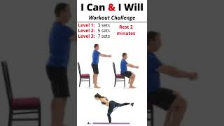 I Can & I Will || workout challenges || #shorts