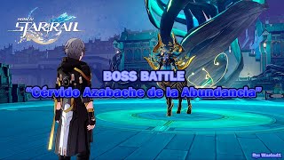 Honkai: Star Rail | Boss Battle: Cérvido Azabache de la Abundancia | Sub español