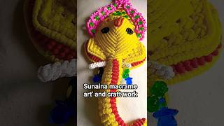 Macrame ganpati new tutorial in hindi #macramedesigns #new #macrame #diy #sunainamacrameart