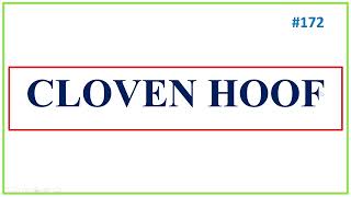 #172 "CLOVEN HOOF" | Idiom of the Day | Meaning | Origin | Examples | Ashwin Sir