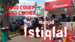 Istiqlal food court/food corner, buat jema'ah yg lapar atau sekedar ngopi