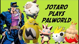 Palworld: Too easy for Jotaro??? #palworld #anime #jojosbizzareadventure #animelover #jjba #gaming