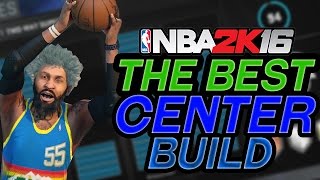 NBA 2K16 - BEST CENTER BUILD W/ PROOF  - MONSTER REBOUNDS