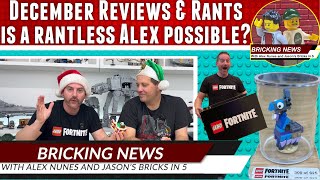 Bricking News | Reviews & Rants Dec 26, 2023 | Can Alex Go an Episode without Ranting & Microbuilds