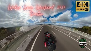 Wypad na długi weekend pod namiot do Walii w Bank Holiday 2020 BMW R1200RT GoPro Fusion 4K Trailer