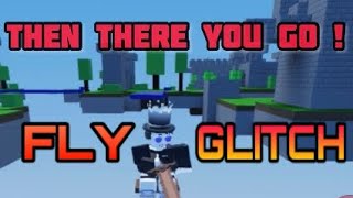 Roblox bedwars fly glitch