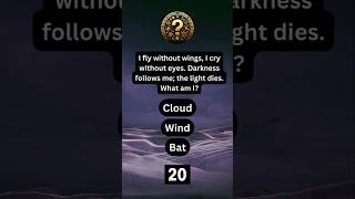 Flying Without Wings: Can You Solve This Riddle? 🌫️ #shorts #riddles #quiz #brainteasers