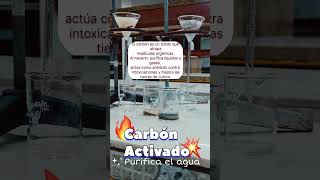 Carbón activado #química