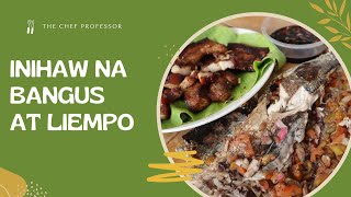 Inihaw na liempo at bangus