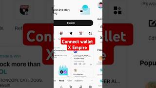 How to add bitget wallet address to x Empire | get wallet address