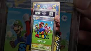 2022 MARIO Super Mario Panini PSA Reveal #cardcollecting #psacards #mario #nintendo