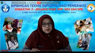 REVITALISASI PENGAWAS DKI JAKARTA OEH IBU NAHDIANA KEPALA DINAS PENDIDIKAN DKI