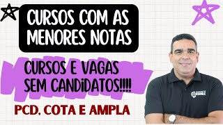 ONDE ESTÃO OS CURSOS COM AS MENORES NOTAS DO SISU!! FERRAMENTA QUE VC PRECISA USAR PARA O SISU 2024!