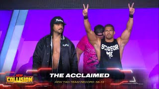 The Acclaimed Entrance | AEW Collision | 8/17/24