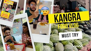 KANGRA FOOD VLOG|| PUBG BURGER|| MASALA DOSA|| LASSI|| KULFI