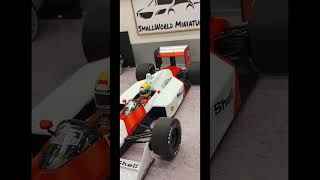 Miniatura F1 HONDA MCLAREN MP4/4 #12 AYRTON SENNA CAMPEÃO 1988 1/18