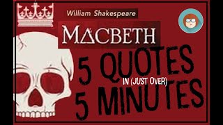 5 in 5:  Macbeth