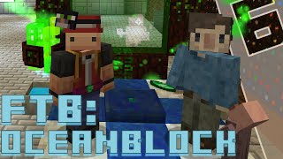 FTB Oceanblock Modpack Ep 06 - Mystical Agriculture, Induction Smelter, RFTools Crafter, Botania!