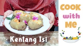 Cook with me | Kentang Isi 🥔🫑🥙