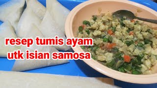 resep tumis ayam untuk isian samosa