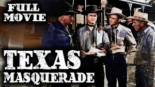 TEXAS MASQUERADE | William Boyd | Full Western Movie | English | Wild West | Free Movie