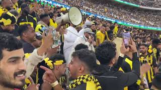 طرب وتشجيع جمهور الاتحاد 💛🖤