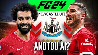 FIFA24 - SALAH MARCA, GOLEIRO FALHA FEIO E LIVERPOOL GOLEIA! LIVERPOOL vs. NEW CASTLE - MODO TECNICO