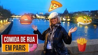 COMIDA DE RUA EM PARIS - VIAGEM PARA FRANÇA